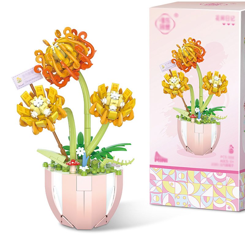 楽天市場】【予約品】ナノブロック 花 プリザーブドフラワー 花束