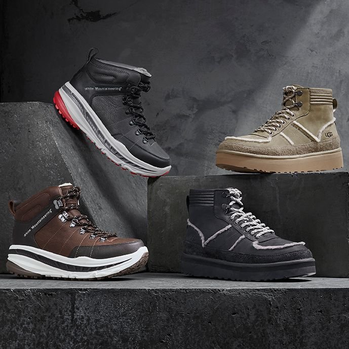 UGG×ホワイトマウンテニアリングの最新コラボは厚底とボアのラインが