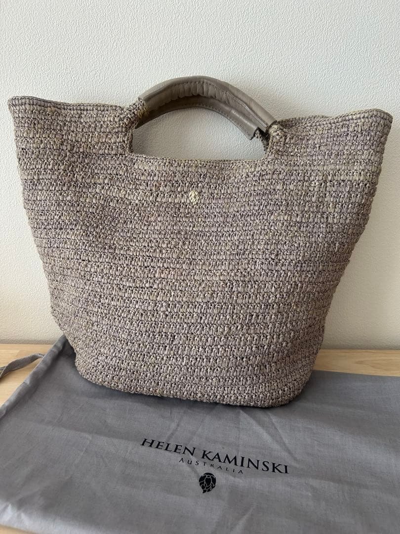 HELEN KAMINSKI ラフィアかごバッグ ヘレンカミンスキーのラフィア かごバッグ YALA SAC ｜送料無料